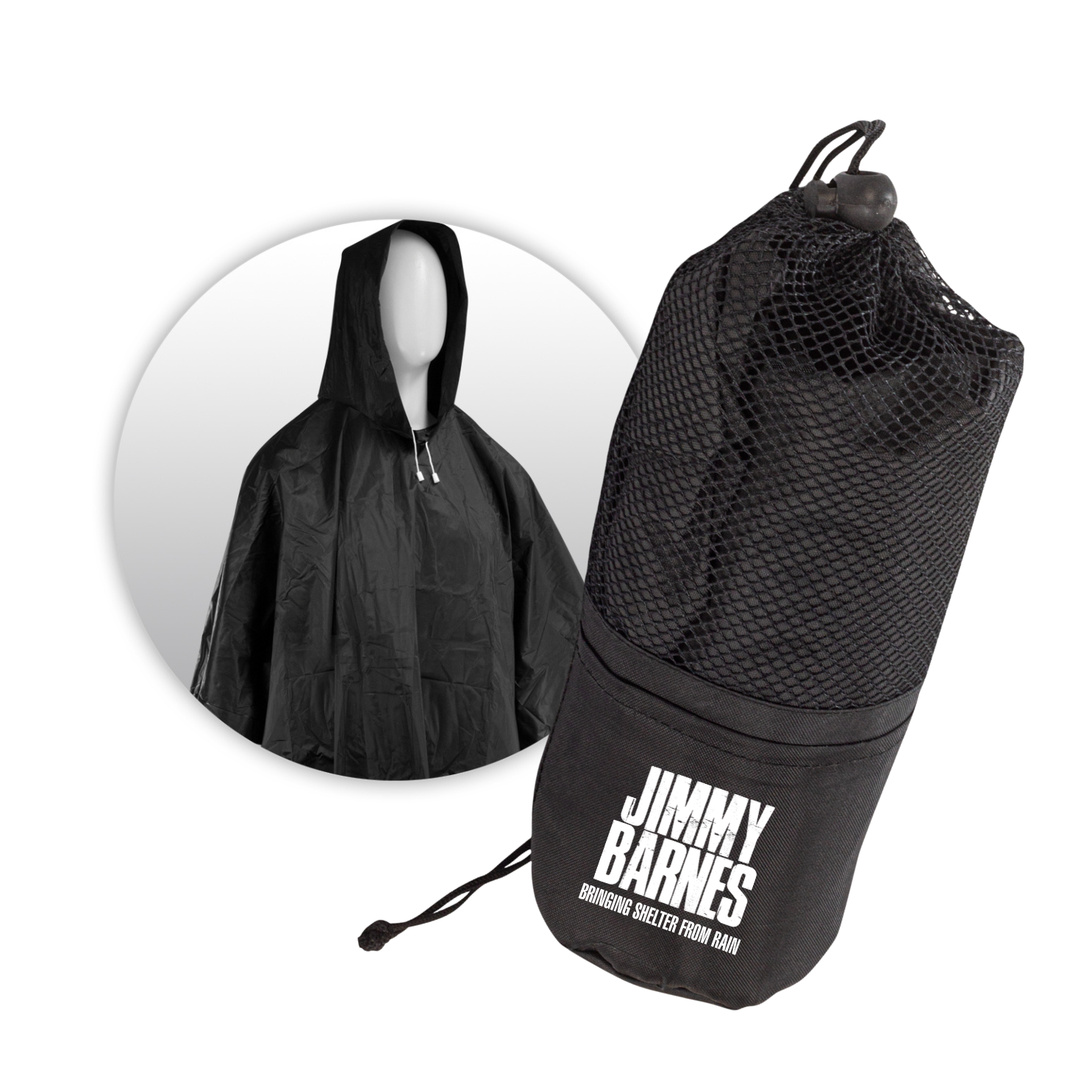 Bringing Shelter From the Rain Re-useable Poncho