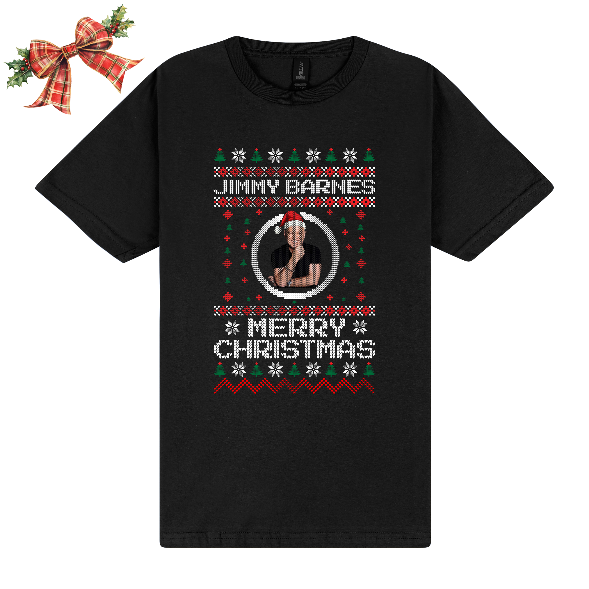 Jimmy Barnes Ugly Xmas Unisex T Shirt