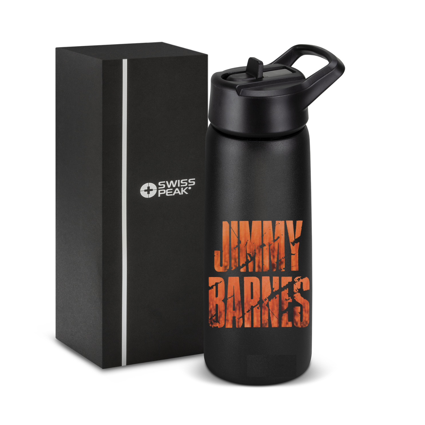 Jimmy Barnes Drink Bottle | Swiss Peak 750ml