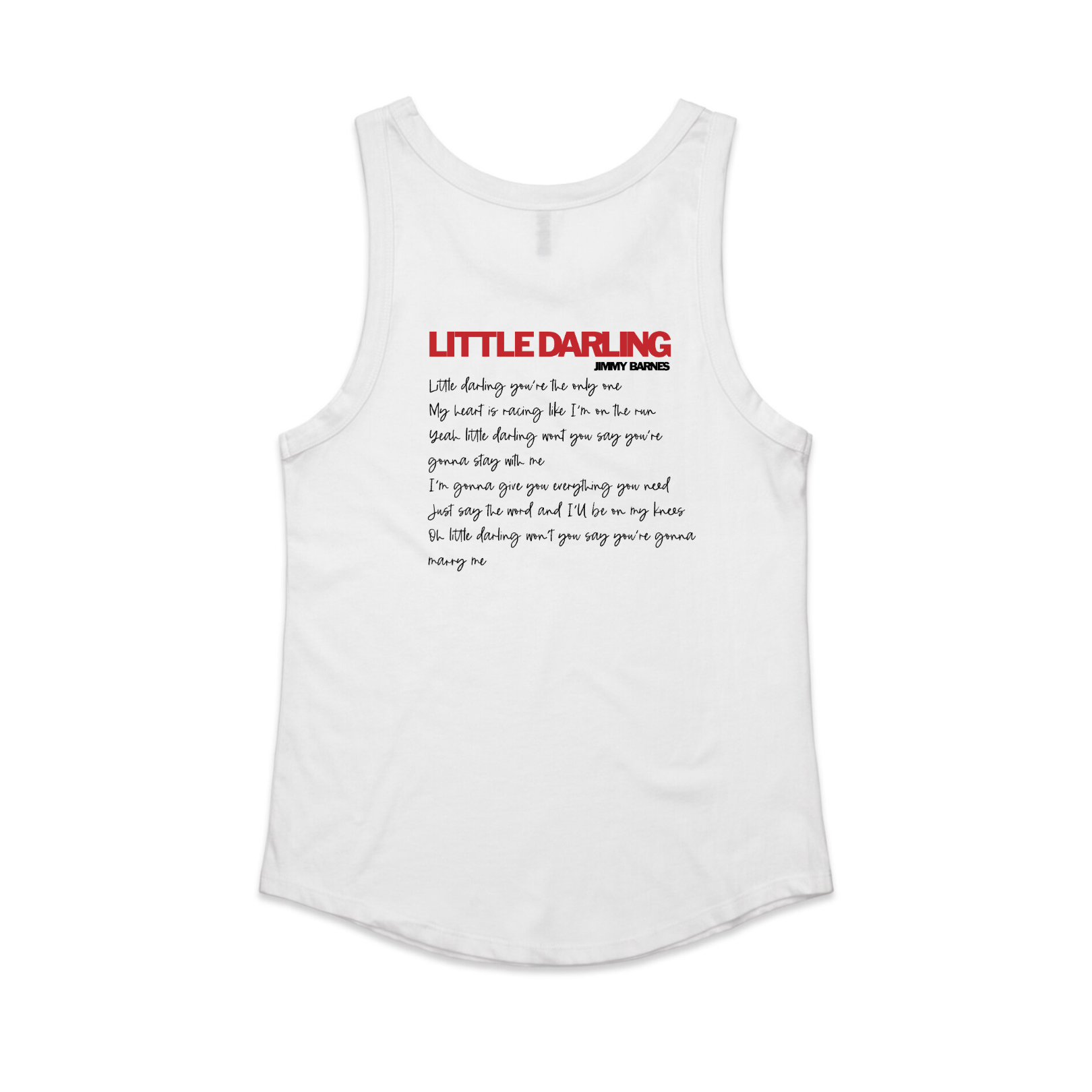 Little Darling | Jimmy Barnes | Womens Singlet