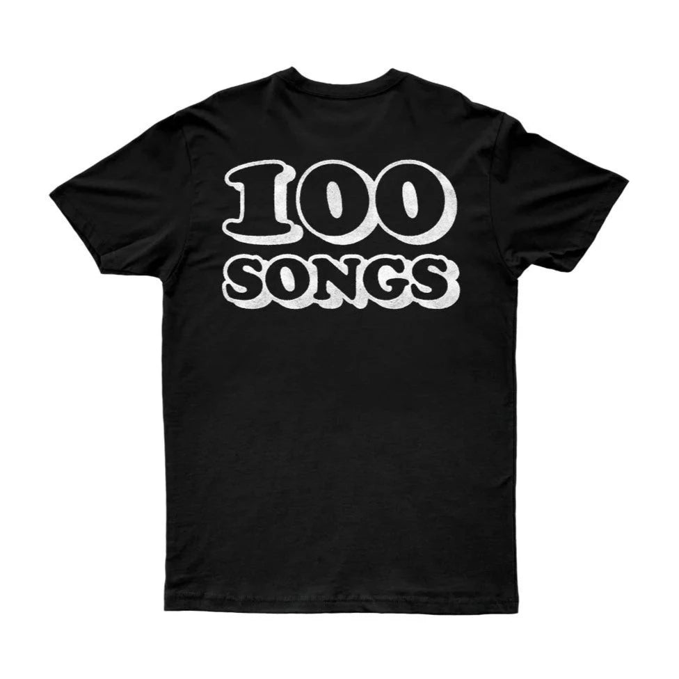 Jane Barnes Band Black Tshirt | 100 songs