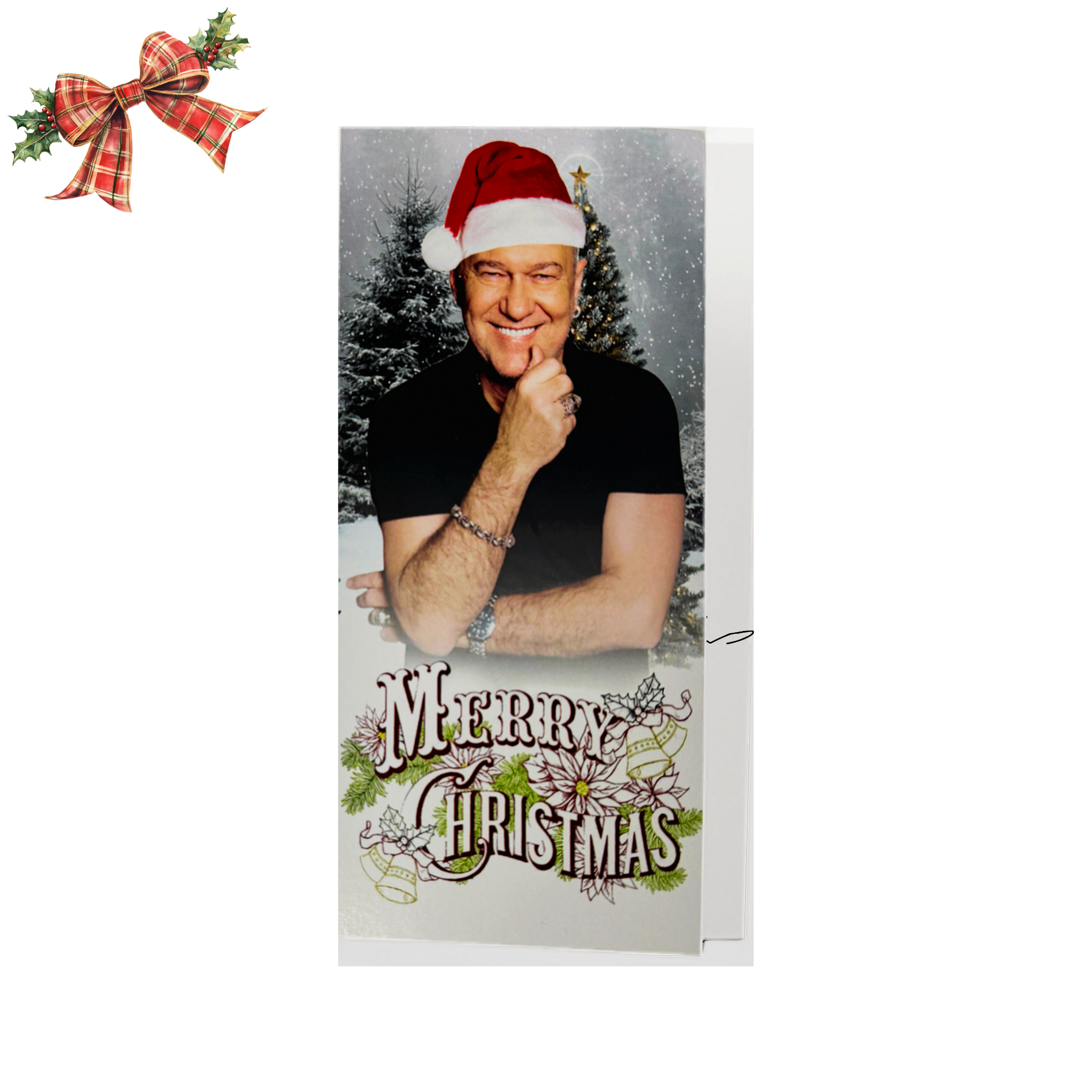 Jimmy Barnes SIGNED Xmas Card